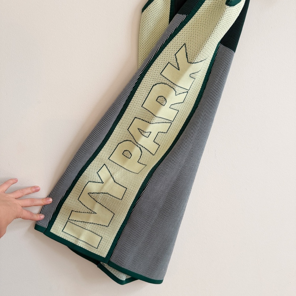 IVY PARK x ADIDAS • Knit Logo Dress in Dark Green - Picture 7 of 13